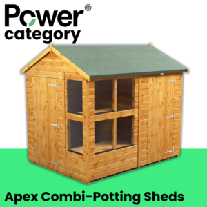 Power® Apex Combi-Potting Sheds