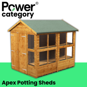Power® Apex Potting Sheds