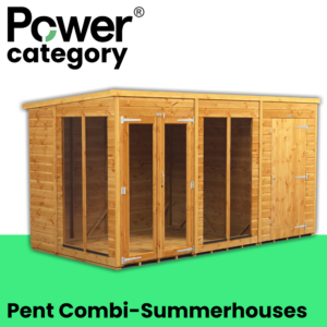 Power® Pent Combi-Summerhouses